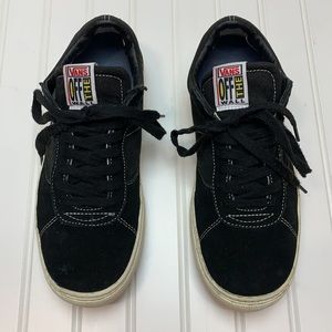 Vans black skater lace up sneakers M9 W10.5